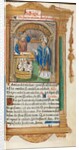 Printed Book of Hours: fol. 105r, St. Nicholas, 1510 by Guillaume Le Rouge