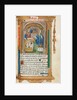 Printed Book of Hours: fol. 105r, St. Nicholas, 1510 by Guillaume Le Rouge