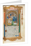 Printed Book of Hours: fol. 105r, St. Nicholas, 1510 by Guillaume Le Rouge