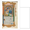 Printed Book of Hours: fol. 105r, St. Nicholas, 1510 by Guillaume Le Rouge