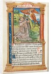 Printed Book of Hours: fol. 106v, St. Francis of Assisi, 1510 by Guillaume Le Rouge