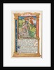Printed Book of Hours: fol. 106v, St. Francis of Assisi, 1510 by Guillaume Le Rouge