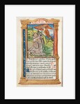 Printed Book of Hours: fol. 106v, St. Francis of Assisi, 1510 by Guillaume Le Rouge