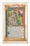 Printed Book of Hours: fol. 106v, St. Francis of Assisi, 1510 by Guillaume Le Rouge