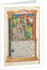 Printed Book of Hours: fol. 106v, St. Francis of Assisi, 1510 by Guillaume Le Rouge