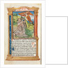 Printed Book of Hours: fol. 106v, St. Francis of Assisi, 1510 by Guillaume Le Rouge