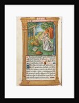 Printed Book of Hours: fol. 107v, St. Jerome and the Lion, 1510 by Guillaume Le Rouge