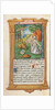 Printed Book of Hours: fol. 107v, St. Jerome and the Lion, 1510 by Guillaume Le Rouge