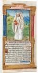 Printed Book of Hours: fol. 108r, St. Bernard of Clairvaulx, 1510 by Guillaume Le Rouge