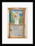 Printed Book of Hours: fol. 108r, St. Bernard of Clairvaulx, 1510 by Guillaume Le Rouge