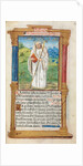 Printed Book of Hours: fol. 108r, St. Bernard of Clairvaulx, 1510 by Guillaume Le Rouge