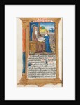 Printed Book of Hours: fol. 108v, St. Anne and the Virgin Mary, 1510 by Guillaume Le Rouge