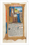 Printed Book of Hours: fol. 108v, St. Anne and the Virgin Mary, 1510 by Guillaume Le Rouge