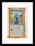 Printed Book of Hours: fol. 109r, Mary Magdalene, 1510 by Guillaume Le Rouge