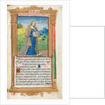 Printed Book of Hours: fol. 109r, Mary Magdalene, 1510 by Guillaume Le Rouge