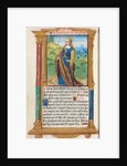 Printed Book of Hours: fol. 109v, St. Catherine, 1510 by Guillaume Le Rouge
