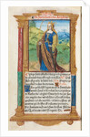 Printed Book of Hours: fol. 109v, St. Catherine, 1510 by Guillaume Le Rouge