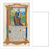 Printed Book of Hours: fol. 109v, St. Catherine, 1510 by Guillaume Le Rouge