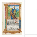 Printed Book of Hours: fol. 109v, St. Catherine, 1510 by Guillaume Le Rouge