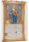 Printed Book of Hours: fol. 110r, St. Margaret, 1510 by Guillaume Le Rouge