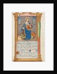 Printed Book of Hours: fol. 110r, St. Margaret, 1510 by Guillaume Le Rouge