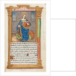 Printed Book of Hours: fol. 110r, St. Margaret, 1510 by Guillaume Le Rouge