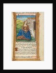 Printed Book of Hours: fol. 112r, St. Agnes, 1510 by Guillaume Le Rouge