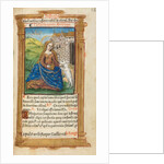 Printed Book of Hours: fol. 112r, St. Agnes, 1510 by Guillaume Le Rouge