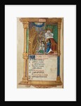 Printed Book of Hours: fol. 13v, December calendar page, 1510 by Guillaume Le Rouge