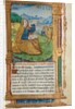 Printed Book of Hours: fol. 17r, St. John on Patmos, 1510 by Guillaume Le Rouge