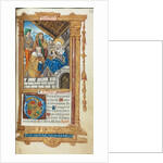 Printed Book of Hours: fol. 38r, Adoration of the Magi, 1510 by Guillaume Le Rouge