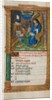 Printed Book of Hours: fol. 3v, February calendar illustration, 1510 by Guillaume Le Rouge