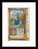 Printed Book of Hours: fol. 42r, Flight into Egypt, 1510 by Guillaume Le Rouge