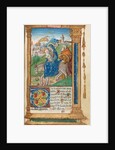 Printed Book of Hours: fol. 42r, Flight into Egypt, 1510 by Guillaume Le Rouge