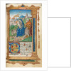 Printed Book of Hours: fol. 42r, Flight into Egypt, 1510 by Guillaume Le Rouge