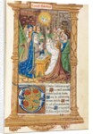 Printed Book of Hours: fol. 58r, Pentecost, 1510 by Guillaume Le Rouge