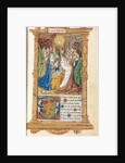 Printed Book of Hours: fol. 58r, Pentecost, 1510 by Guillaume Le Rouge