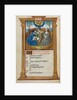 Printed Book of Hours: fol. 5v, April calendar illustration, 1510 by Guillaume Le Rouge