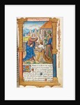 Printed Book of Hours: fol. 65r, David and Samuel, 1510 by Guillaume Le Rouge