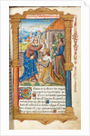 Printed Book of Hours: fol. 65r, David and Samuel, 1510 by Guillaume Le Rouge