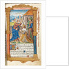 Printed Book of Hours: fol. 65r, David and Samuel, 1510 by Guillaume Le Rouge