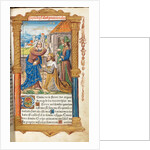 Printed Book of Hours: fol. 65r, David and Samuel, 1510 by Guillaume Le Rouge