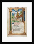 Printed Book of Hours: fol. 6v, May calendar illustration, 1510 by Guillaume Le Rouge