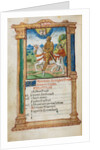 Printed Book of Hours: fol. 6v, May calendar illustration, 1510 by Guillaume Le Rouge