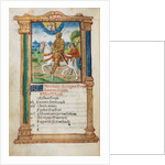 Printed Book of Hours: fol. 6v, May calendar illustration, 1510 by Guillaume Le Rouge