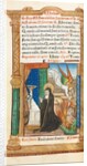 Printed Book of Hours: fol. 84v, Dominican Nun in Prayer, 1510 by Guillaume Le Rouge