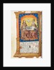 Printed Book of Hours: fol. 94v, The Trinity, 1510 by Guillaume Le Rouge