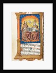 Printed Book of Hours: fol. 94v, The Trinity, 1510 by Guillaume Le Rouge