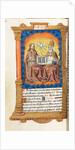 Printed Book of Hours: fol. 94v, The Trinity, 1510 by Guillaume Le Rouge