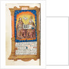 Printed Book of Hours: fol. 94v, The Trinity, 1510 by Guillaume Le Rouge